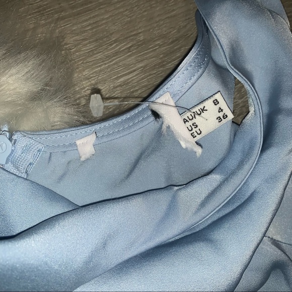 Princess Polly BEAU MIDI DRESS BABY BLUE Size 4 - Picture 9 of 9